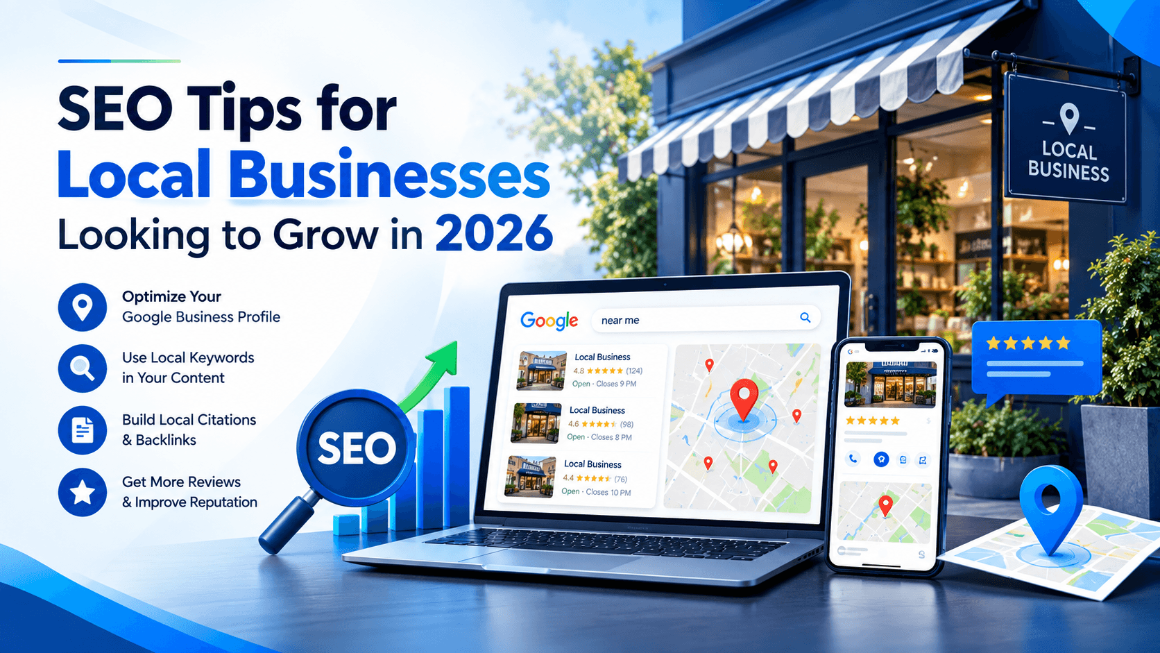 SEO Tips for Local Businesses Looking to Grow in 2026