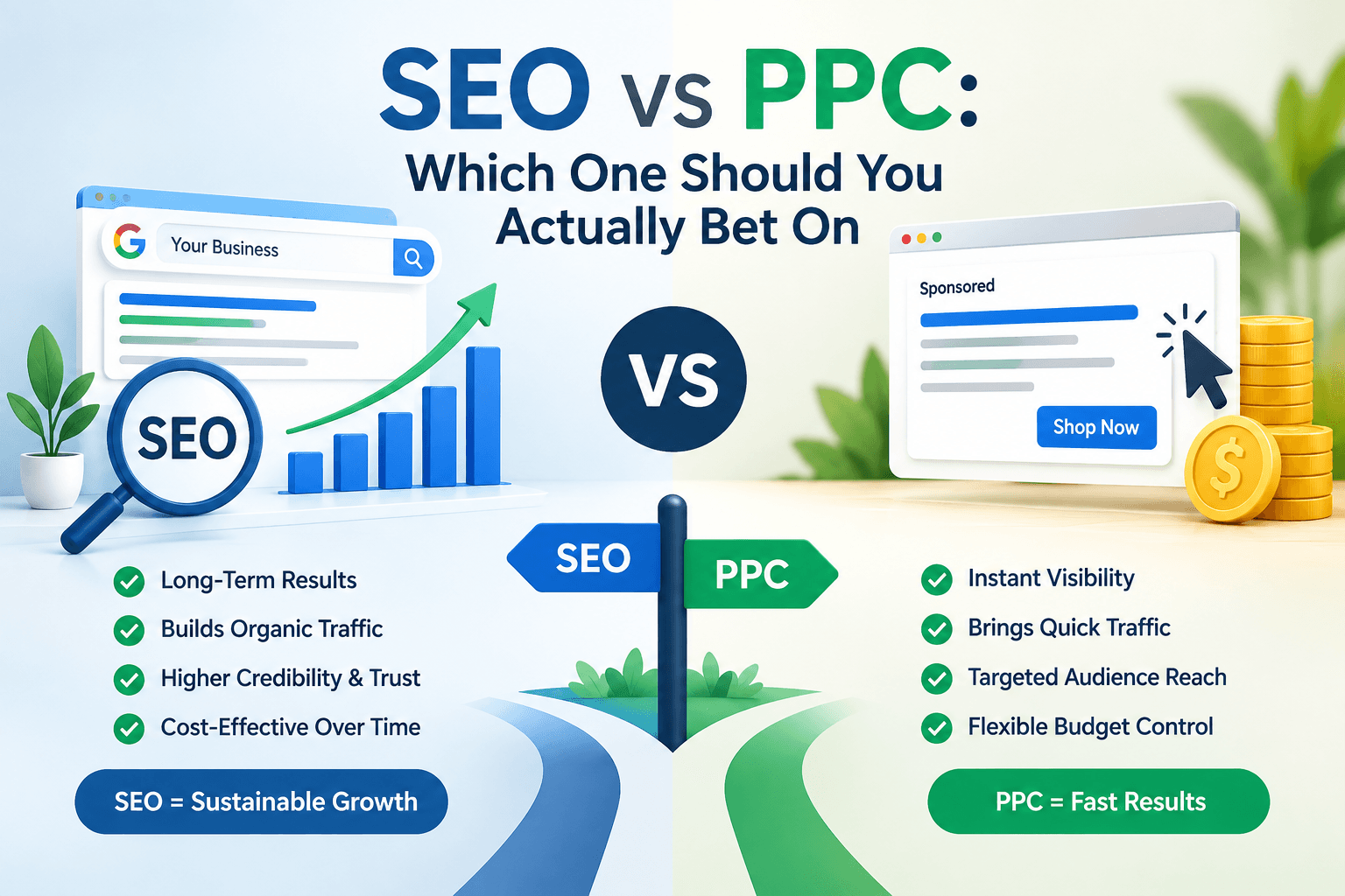 SEO vs PPC: Which One Should You Actually Bet On?