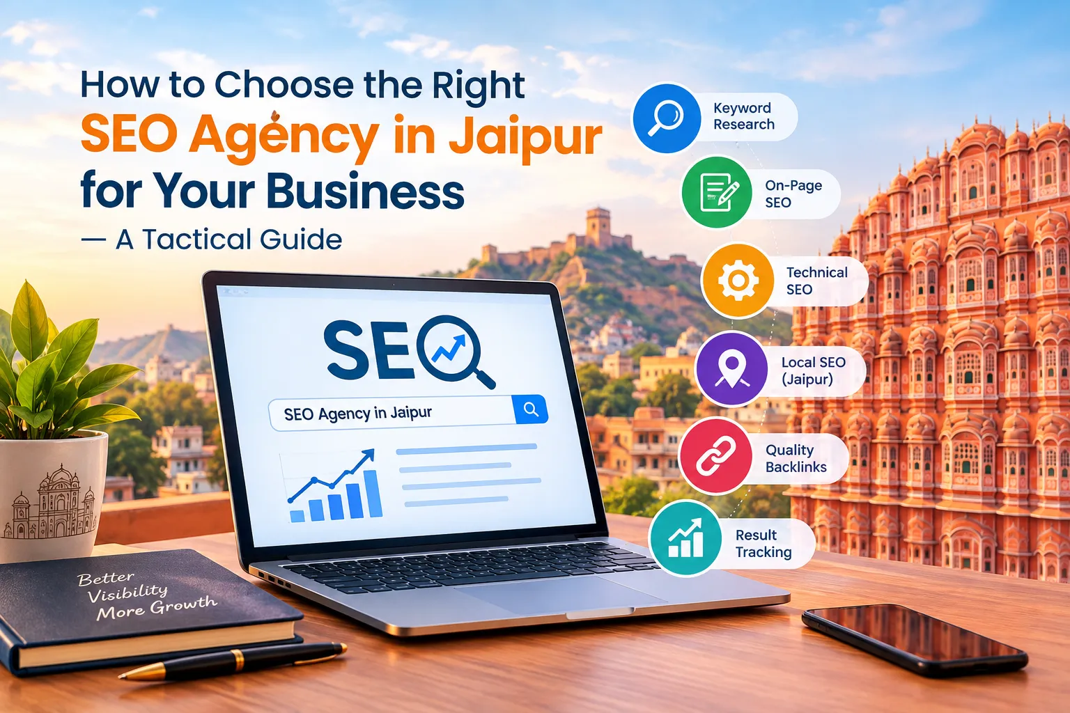 How to Choose the Right SEO Agency in Jaipur for Your Business – A Tactical Guide