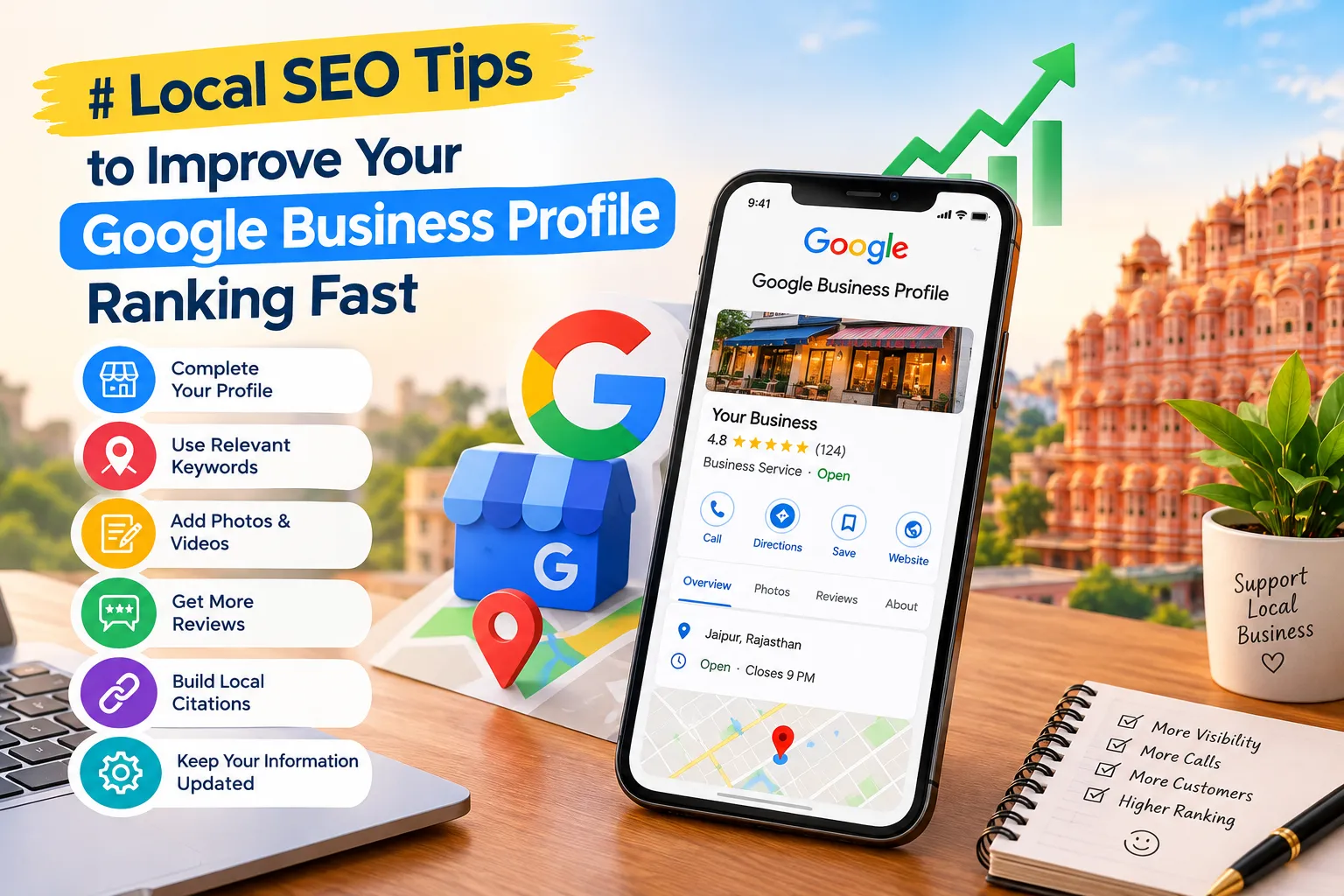 Local SEO Tips to Improve Your Google Business Profile Ranking Fast