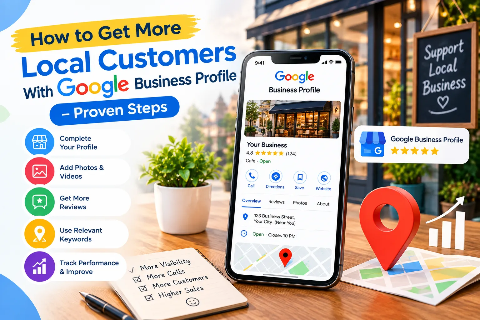 How to Get More Local Customers With Google Business Profile – Proven Steps